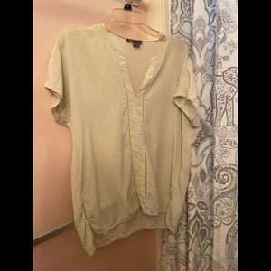 Silk mint shirt by Vince